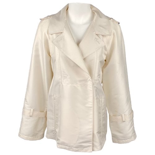 Pre-owned Costume National Jacket In Beige