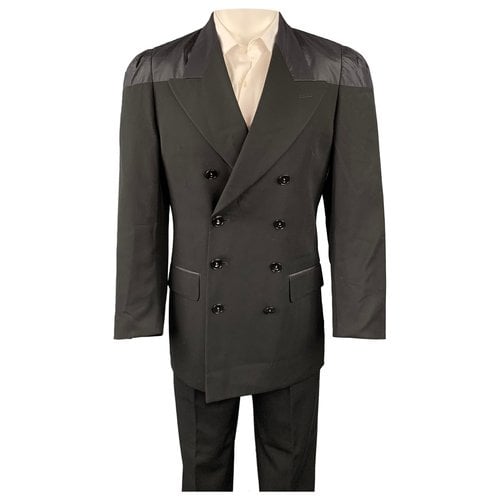Pre-owned Jean Paul Gaultier Wool Suit In Black