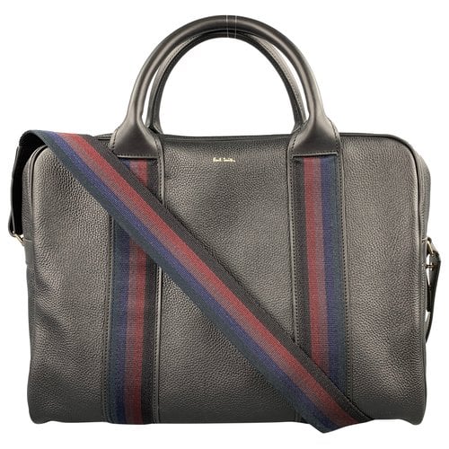 Pre-owned Paul Smith Leather Bag In Black