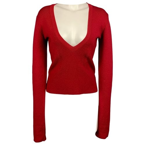 Pre-owned Dsquared2 Wool Jumper In Red