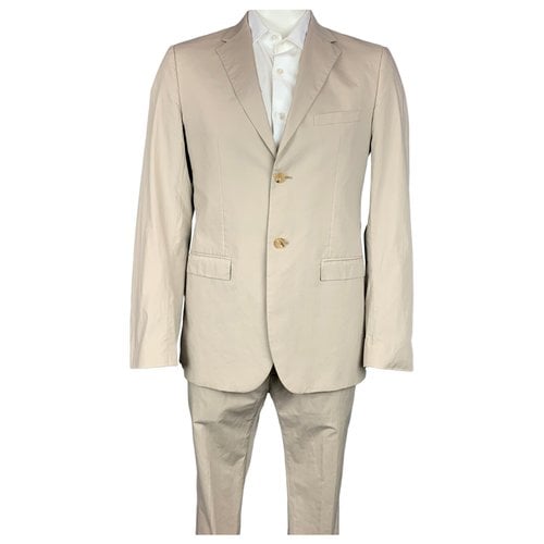 Pre-owned Jil Sander Suit In Beige