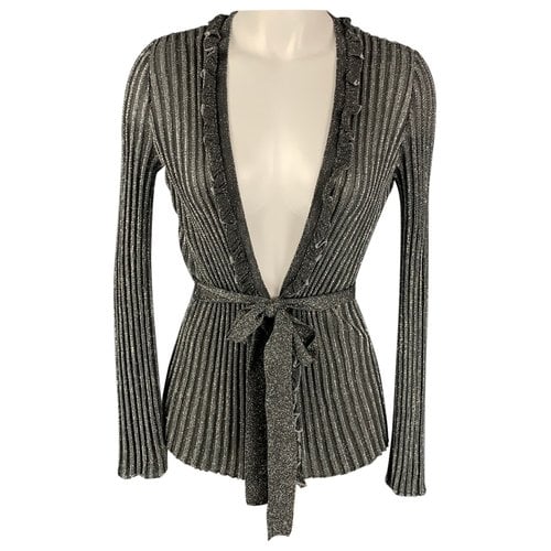 Pre-owned M Missoni Cardigan In Silver