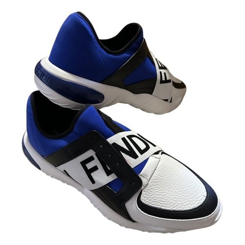 Pre-owned Fendi Low Trainers In Multicolour