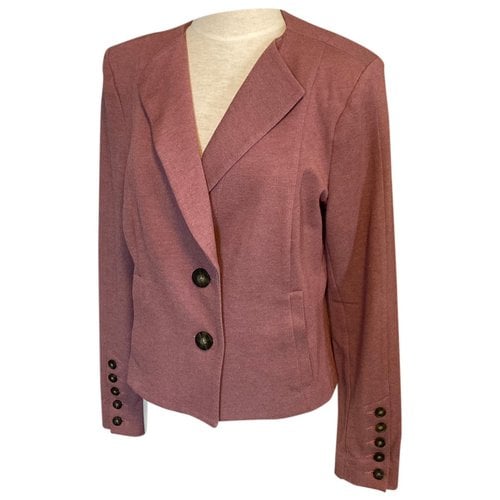 Pre-owned Cabi Blazer In Pink