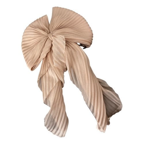Pre-owned Ermanno Scervino Hair Accessory In Beige