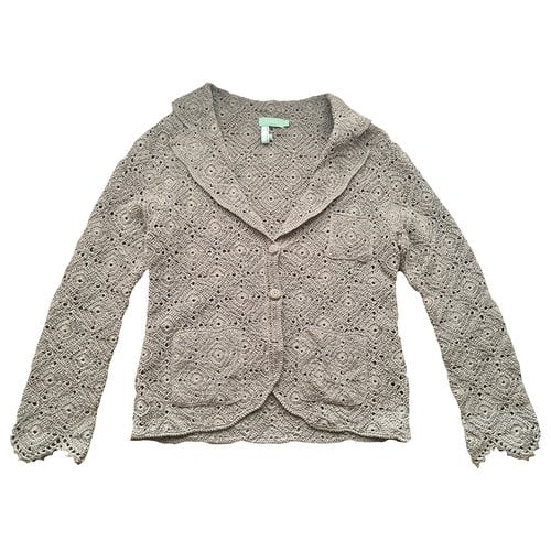 Pre-owned Hoss Intropia Cardigan In Green