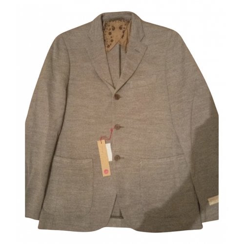Pre-owned Altea Wool Vest In Grey