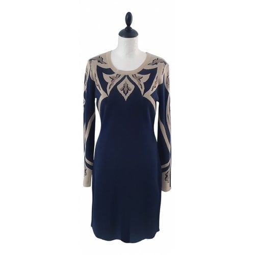 Pre-owned Alice By Temperley Mini Dress In Navy