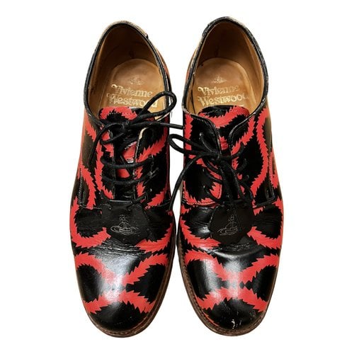 Pre-owned Vivienne Westwood Leather Lace Ups In Multicolour