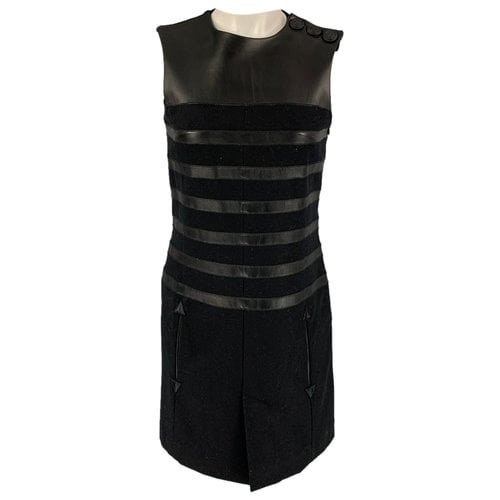 Pre-owned Jean Paul Gaultier Wool Dress In Black