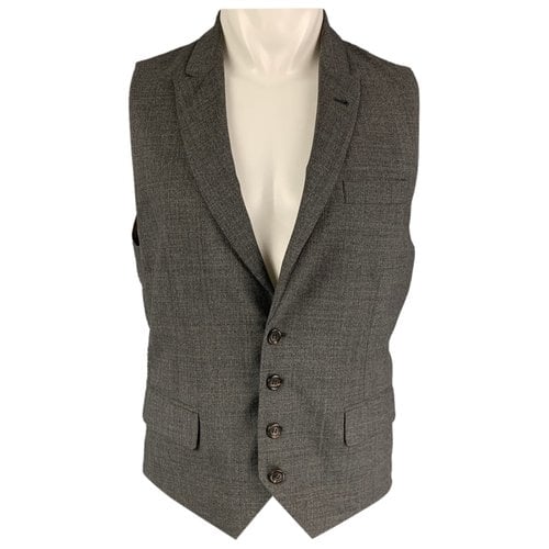 Pre-owned Brunello Cucinelli Wool Suit In Grey