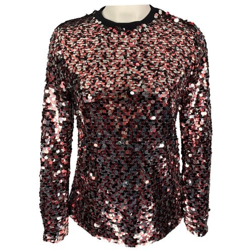 Pre-owned Alexander Mcqueen Blouse In Red