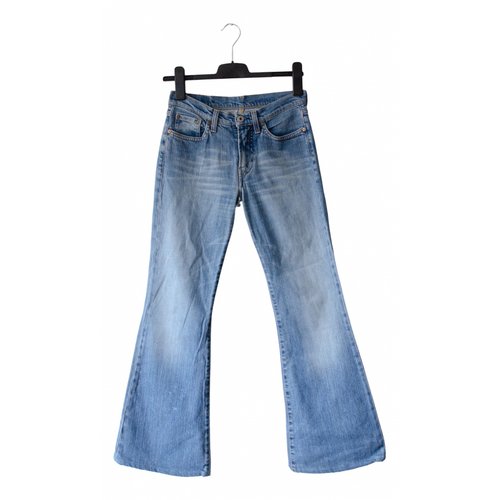 Pre-owned Replay Bootcut Jeans In Blue