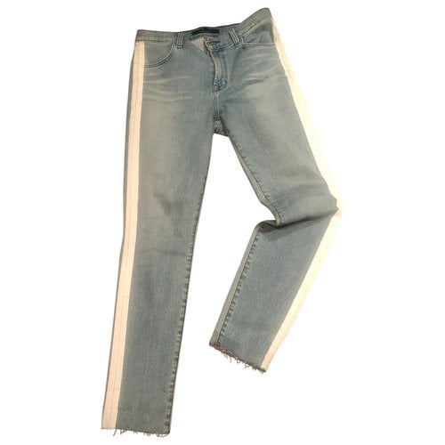 Pre-owned J Brand Jeans In Blue