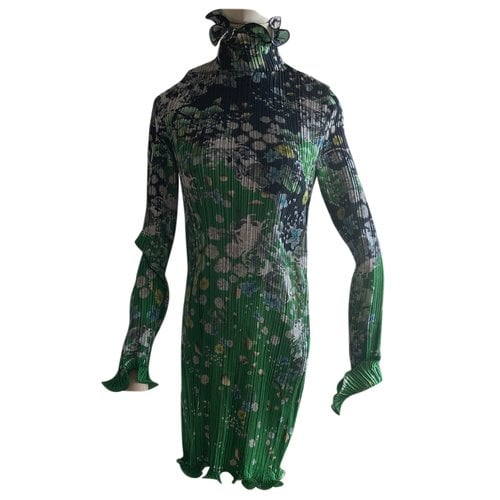 Pre-owned Givenchy Dress In Green