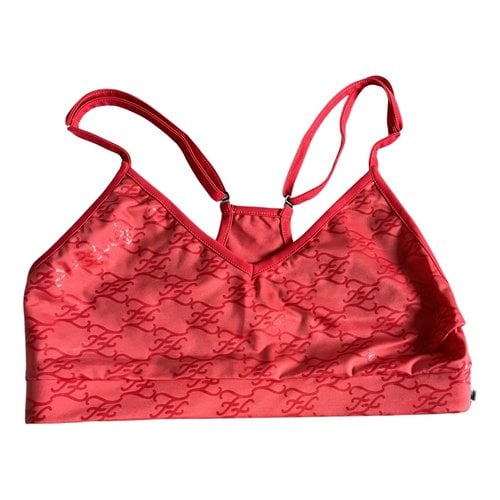 Pre-owned Fendi Camisole In Red