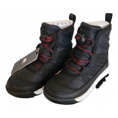 Pre-owned Sorel Boots In Black