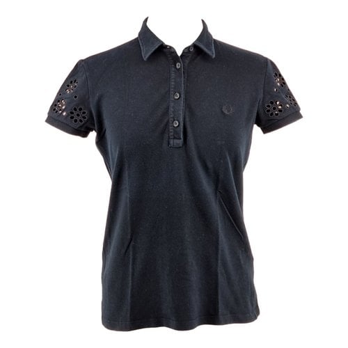 Pre-owned Fred Perry Polo In Black
