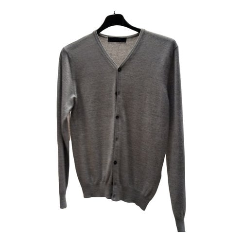 Pre-owned Liujo Wool Knitwear & Sweatshirt In Grey