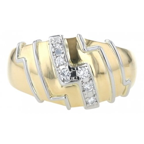 Pre-owned Lanvin Ring In Gold