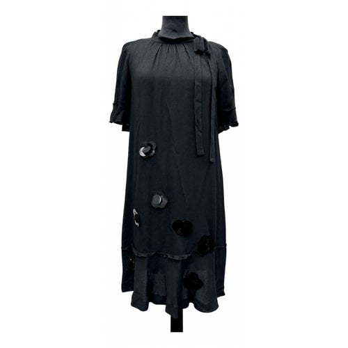Pre-owned Sonia By Sonia Rykiel Mini Dress In Black