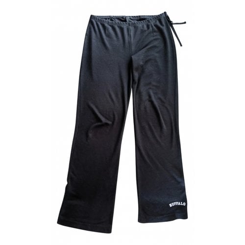 Pre-owned Buffalo Large Pants In Black