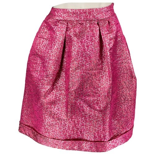 Pre-owned Burberry Skirt In Pink