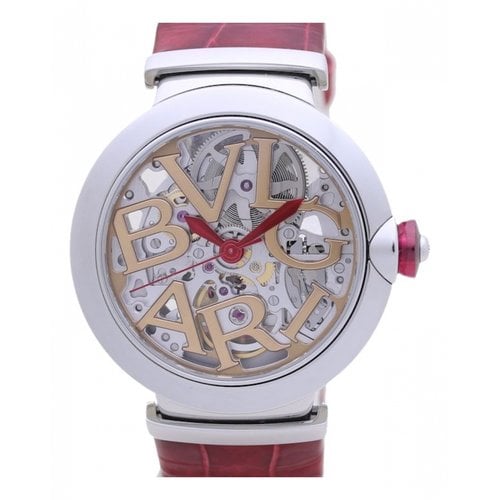 Pre-owned Bvlgari Watch In Red