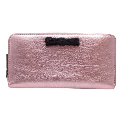 Pre-owned Marc Jacobs Wallet In Pink