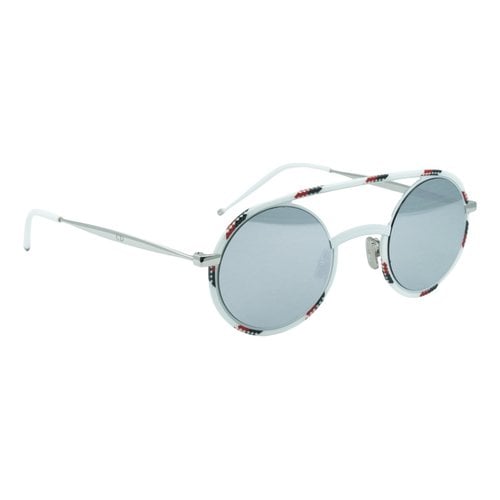 Pre-owned Dior Sunglasses In White