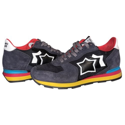 Pre-owned Atlantic Stars Low Trainers In Multicolour