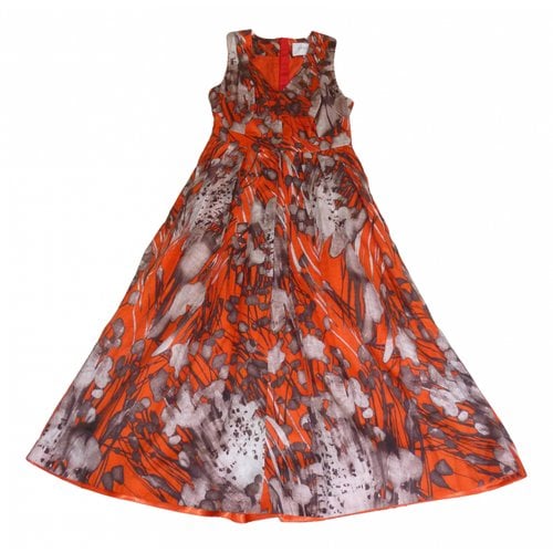 Pre-owned Lk Bennett Mid-length Dress In Orange