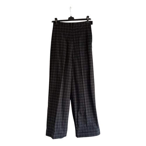 Pre-owned Ports 1961 Large Pants In Anthracite