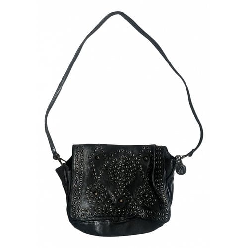 Pre-owned Ash Leather Crossbody Bag In Black