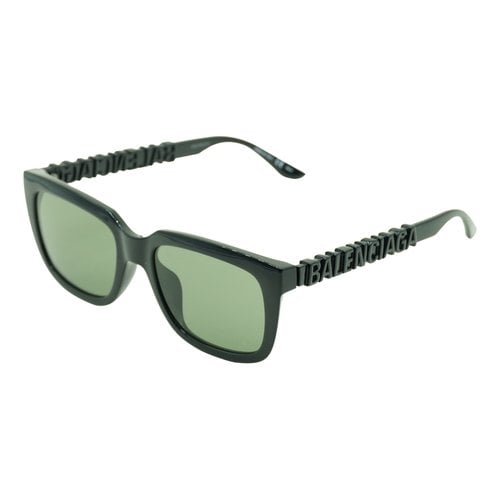 Pre-owned Balenciaga Paris D-frame Sunglasses In Black