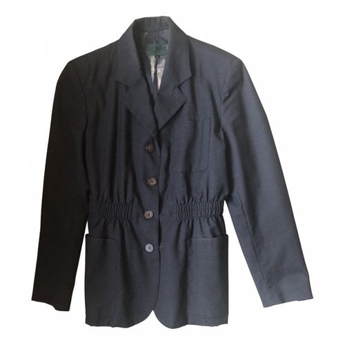 Pre-owned Jean Paul Gaultier Wool Blazer In Grey