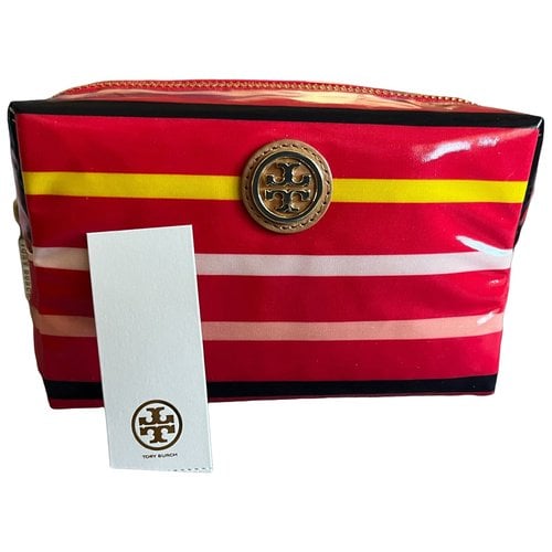 Pre-owned Tory Burch Clutch Bag In Red