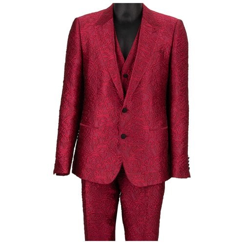 Pre-owned Dolce & Gabbana Suit In Pink
