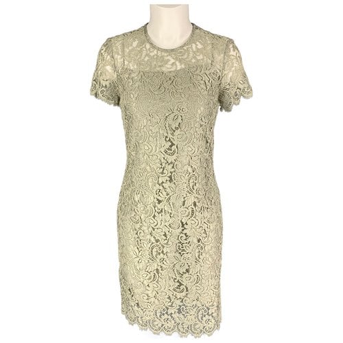 Pre-owned Ralph Lauren Lace Dress In Green