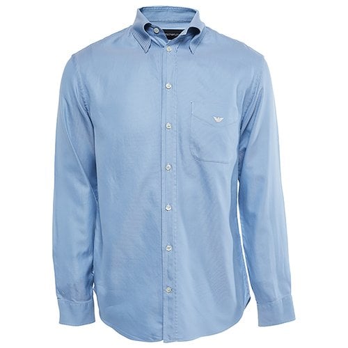 Pre-owned Emporio Armani Shirt In Blue