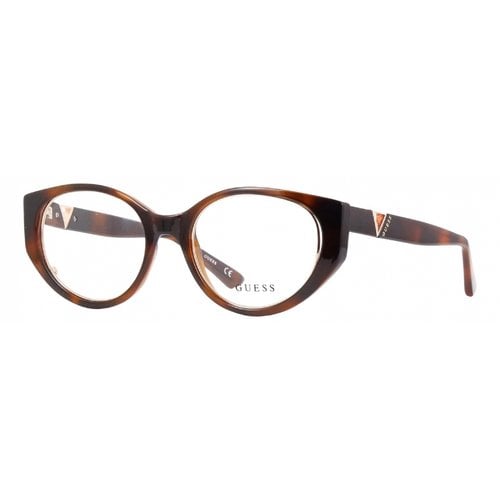 Pre-owned Guess Sunglasses In Brown