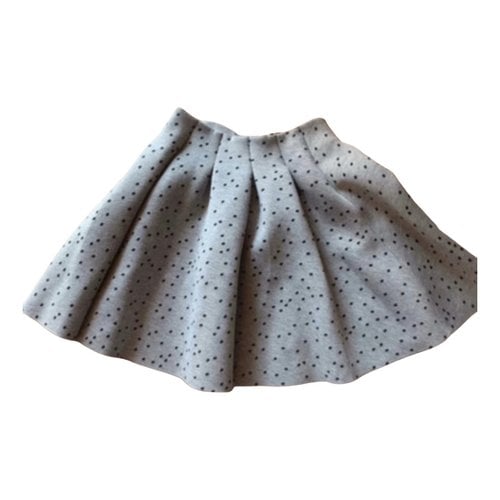 Pre-owned Maje Mini Skirt In Grey