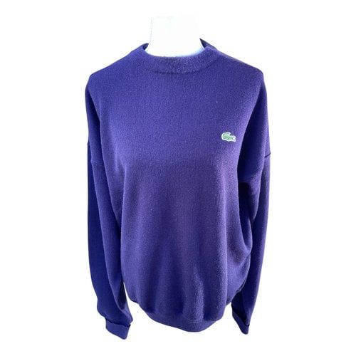 Pre-owned Lacoste Pull In Purple