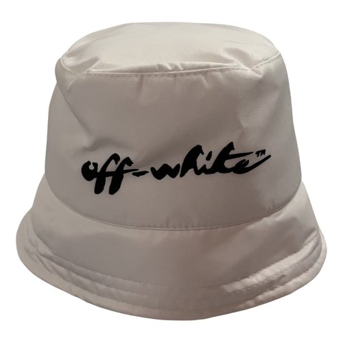 Pre-owned Off-white Cap In White