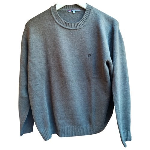 Pre-owned Pierre Cardin Wool Pull In Grey