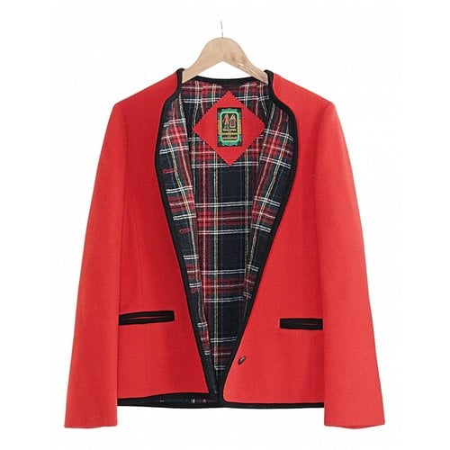Pre-owned Mackintosh Wool Jacket In Red