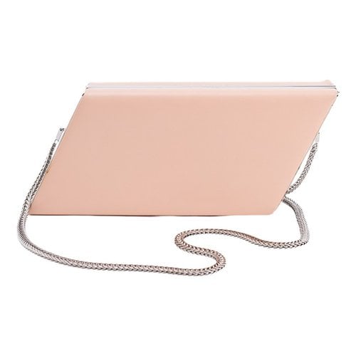 Pre-owned Saint Laurent Opyum Box Leather Handbag In Pink