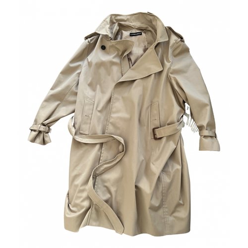Pre-owned Y/project Trench Coat In Beige