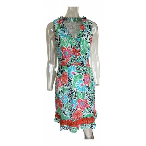 Pre-owned Milly Mid-length Dress In Multicolour