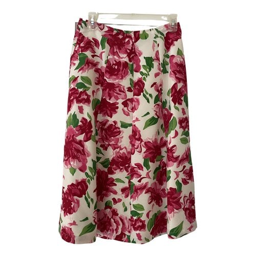 Pre-owned Tibi Silk Mid-length Skirt In Pink
